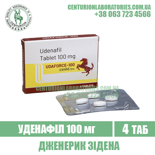 Дженерик UDAFORCE 100 купить
